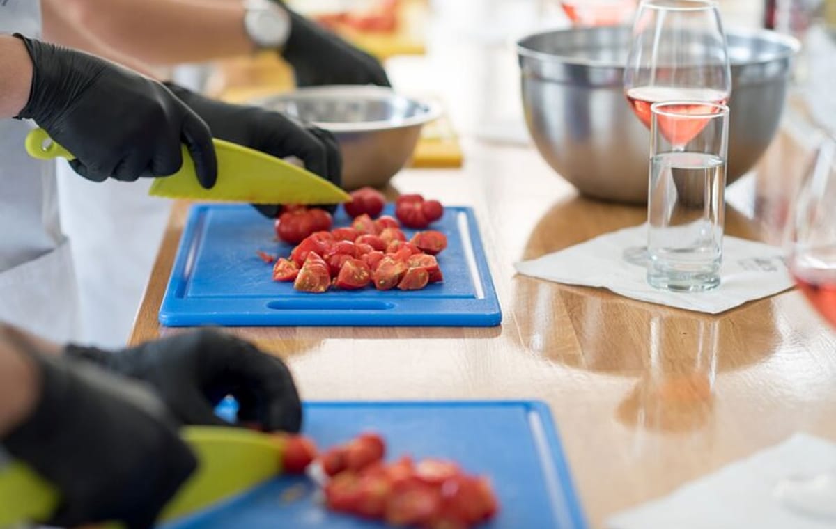 Traditional Kouzina Santorini Cooking Experience