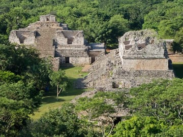 Ek Balam, Pink Lakes, Cenote & Tequila Factory Semi-Private Tour
