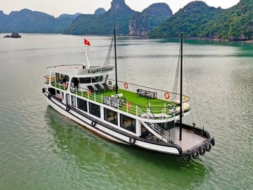 Light Cruise – Halong Deluxe Day Cruise with Small Group on Boat