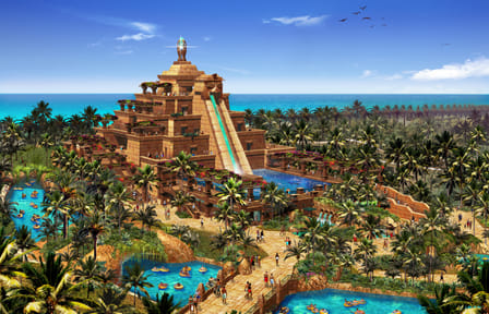 Aquaventure Water Park with Lost Chamber Aquarium Ticket