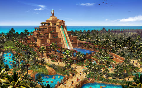 Aquaventure Water Park and Lost Chambers Aquarium Ticket in Dubai