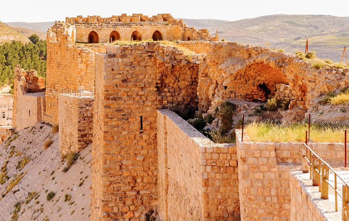 Private Full Day Crusader Castles of Karak & Shobak, Kings Highway from Amman