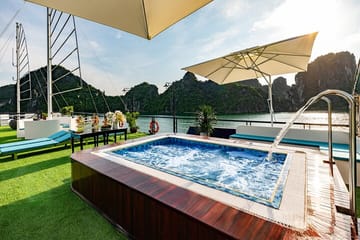 Discover Halong Bay’s Wonders: 5* Sonata Cruise with Live Music