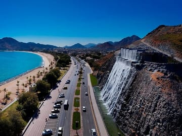 khorfakkan waterfall road