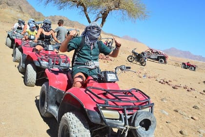 Private VIP Quad Bike Adventure in Sharm El Sheikh