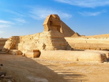 All-Inclusive Giza Pyramids, Sphinx & Camel + Inside