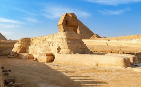 Giza Pyramids and Sphinx Tour with Camel Ride in Cairo