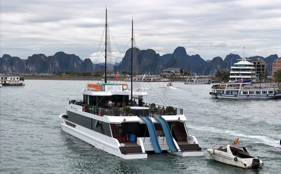 Premium Day Cruise with Water Slide in Halong Bay