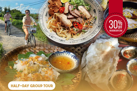 Biking Through Hoi An’s Culinary Delights: A Tasty Adventure in Tra Que Village