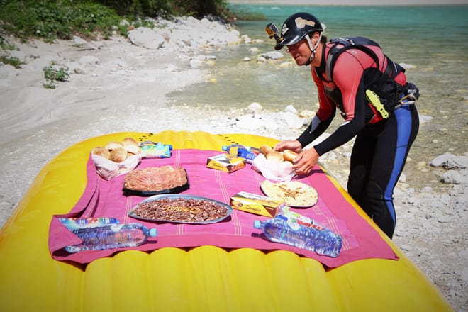 FULL DAY RAFTING WITH A PICNIC ON SOČA RIVER 3