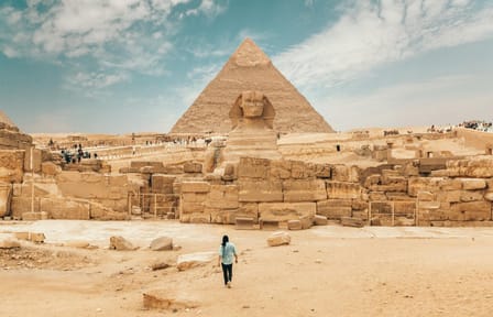 Explore the Grand Egyptian Museum and Pyramids from Cairo