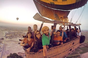 VIP Hot Air Balloon Tour Over Luxor's Ancient Sites