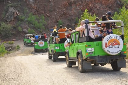 Antalya Jeep Safari Adventure with Lunch at Local Restaurant
