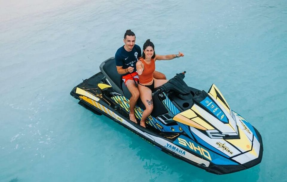 Zanzibar Jet Ski Adventure with Drone in Kendwa and Nungwi Beach