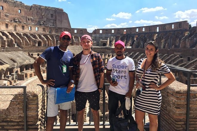 small group with our tour guide