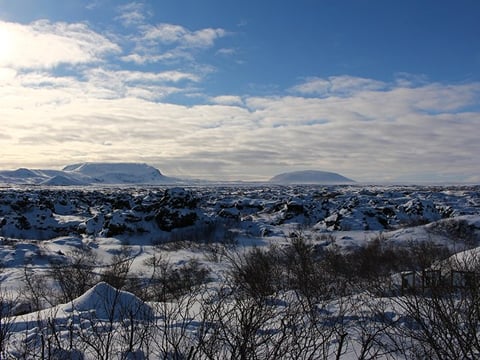 Dimmuborgir in winter