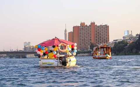 Private Short Felucca Donut Boat Trip on The Nile in Cairo