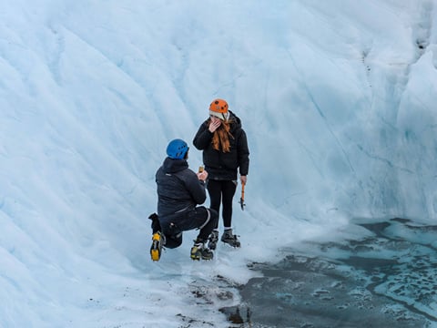 Private Elopment/Engagement Glacier Experience, photo 8