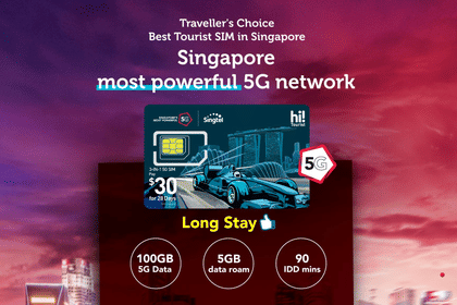 Singapore: Prepaid Services – SIM Cards or Tourist Cards