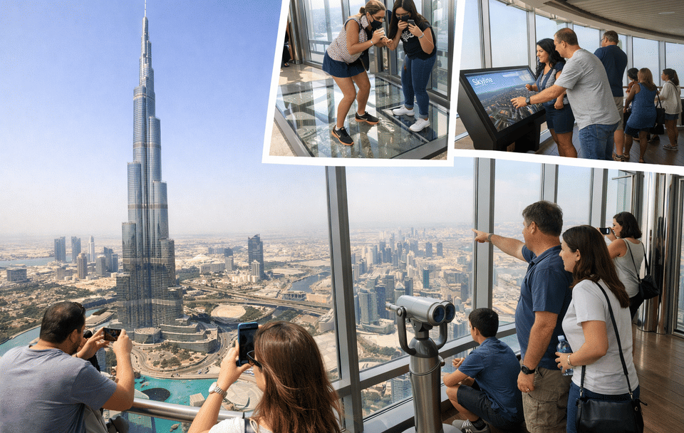 Burj Khalifa Observation Deck Tour in Dubai with Options