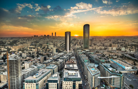 Wadi Mujib Siq Trail Hike and Amman City Tour