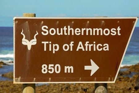 Tip of Africa Tour Cape Aghulas