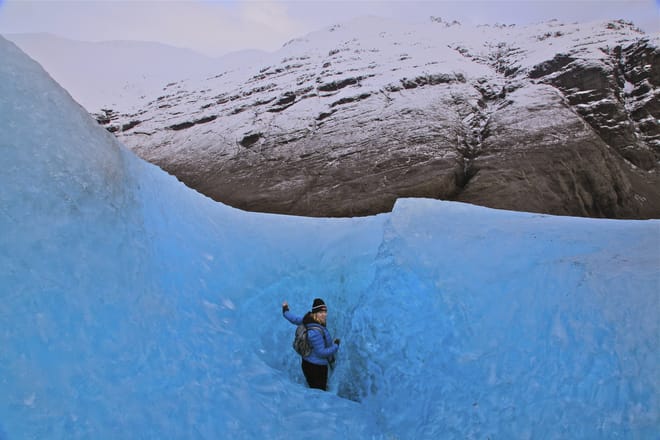 Blue Ice Cave Adventure photo 4