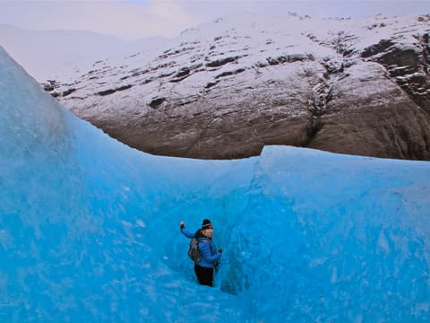 Blue Ice Cave Adventure, photo 4