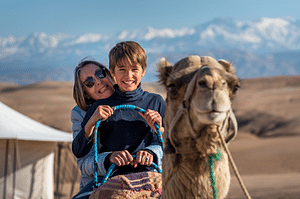 ½ Day : Ali BaBa's Camel Ride in Agafay Desert | Private & Luxury