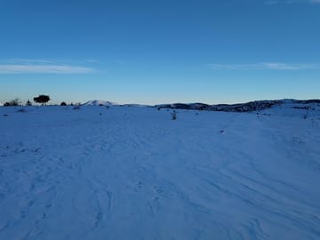Voskopoja in winter