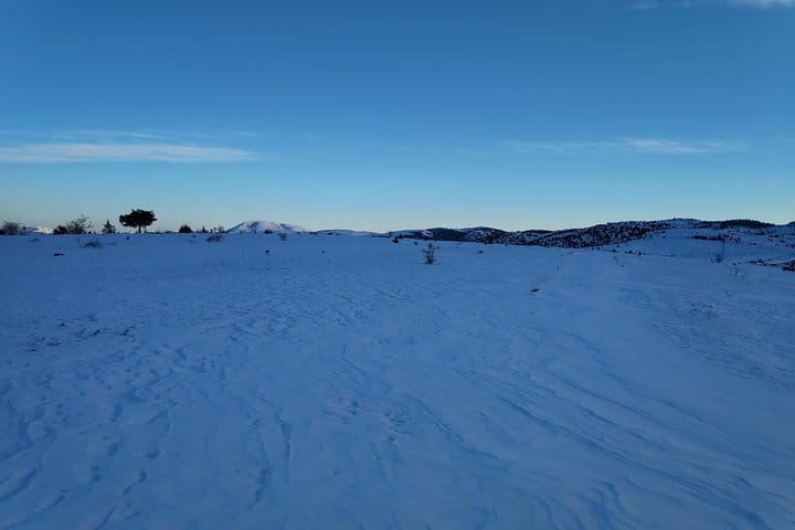 Voskopoja in winter