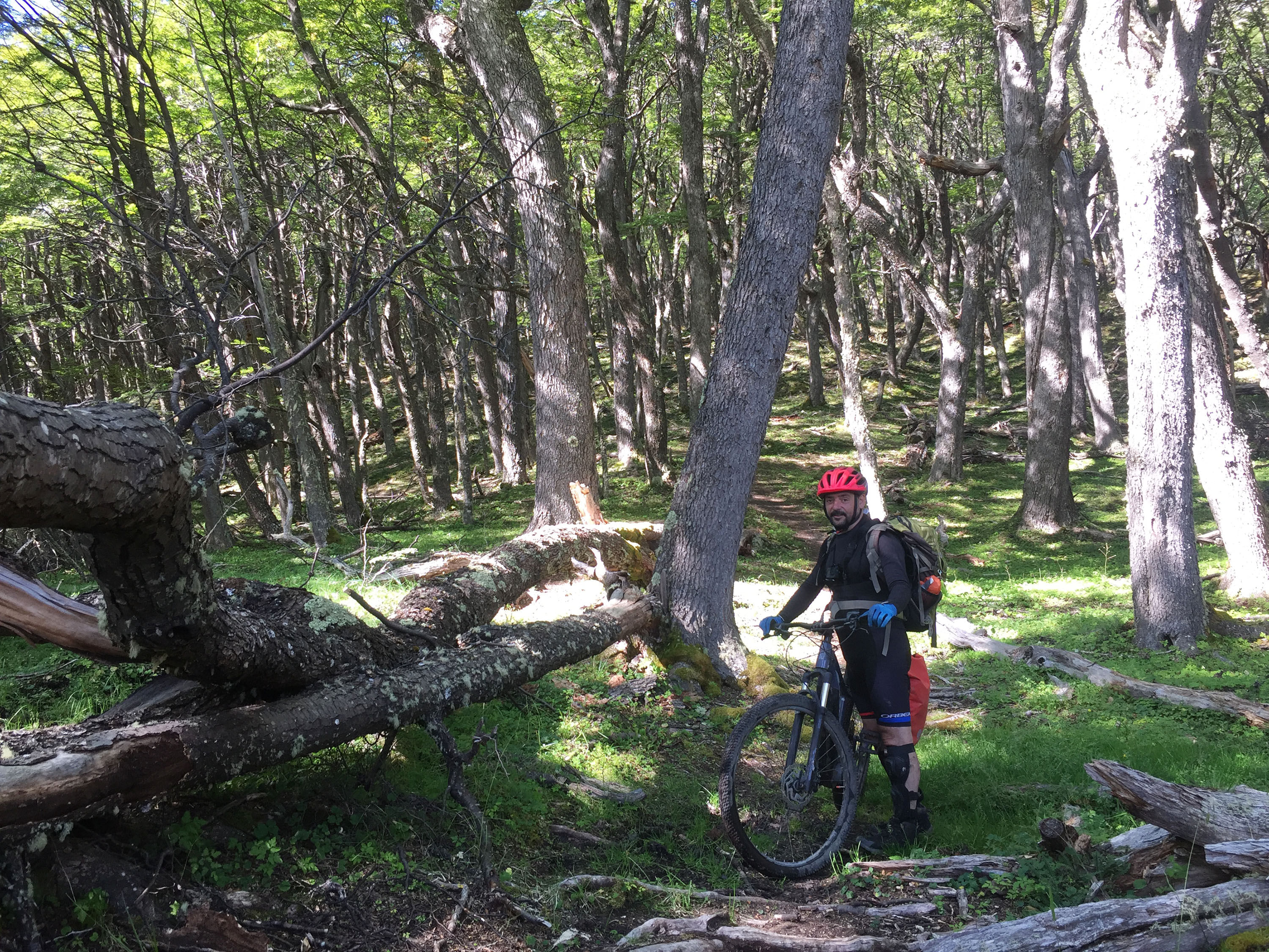 Travesía con eBike en el Cruce Binacional Paso Dos Lagunas, entre Argentina y Chile - Patagonia
