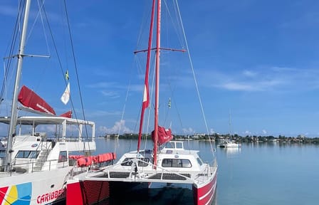 Private Catamaran and Sunset Cruise to Ricks Cafe from Negril