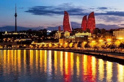 Private Half Day Baku Night Panoramic Tour