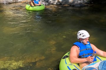 Belize River Tubing Adventure Through Lush Jungle Landscapes