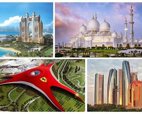 Abu Dhabi City Tour From Dubai with Many Option – Louvre Museum or Qasr Al Watan or Ferrari World  or Sea World or Water World options