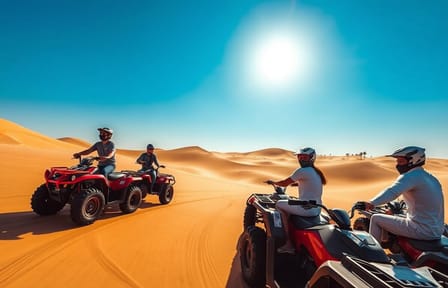 Desert Quad Bike Safari and Camel Ride in Marsa Alam