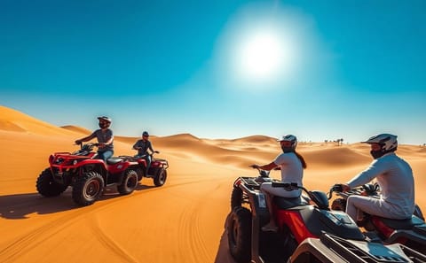 Desert Quad Bike Safari and Camel Ride in Marsa Alam