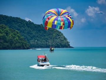 Parasailing sensation