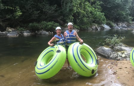 Belize River Tubing Adventure Through Lush Jungle Landscapes