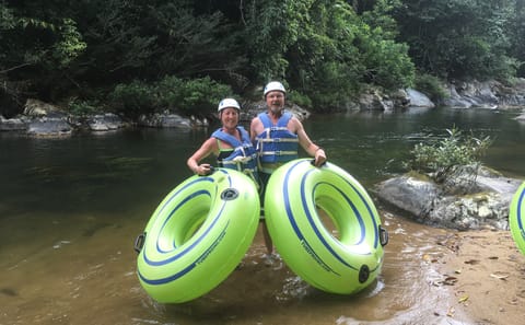 Belize River Tubing Adventure Through Lush Jungle Landscapes