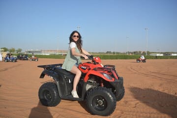 Dubai Desert Adventure: Quad Biking, Camel Ride & Sandboarding