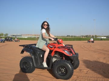 Dubai Desert Adventure: Quad Biking, Camel Ride & Sandboarding