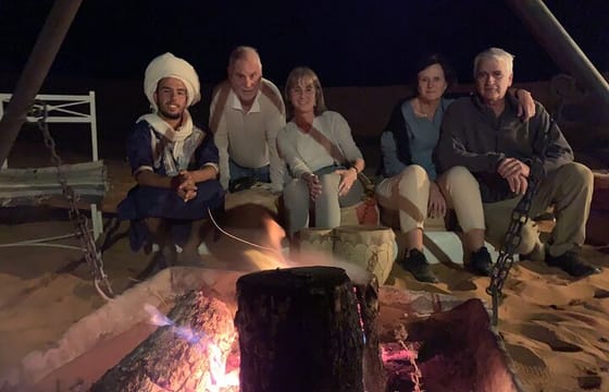 Night in Erg chebbi Desert, Camel Ride, Departure From Errachidia