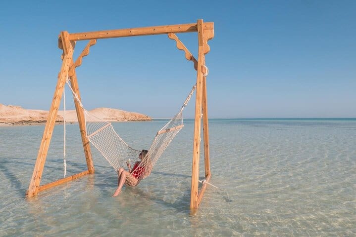 Private Speed Boat to Orange Island By &amp; Sub Wing Water Sports - Hurghada