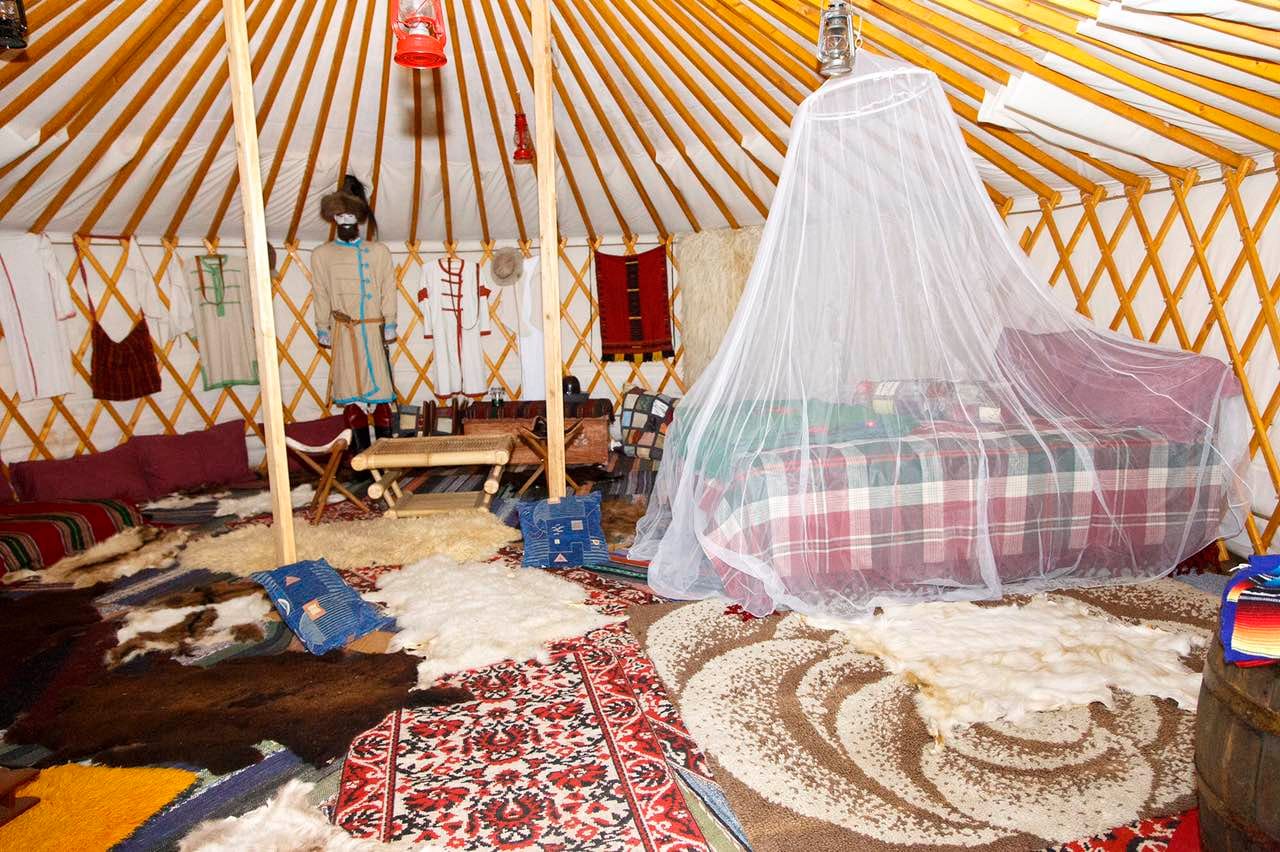 Private ECO Relaxation in a Yurt 2