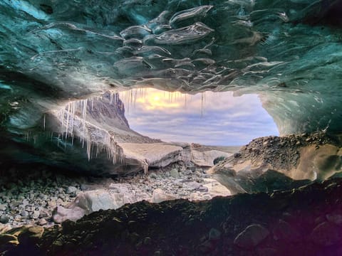 Private Blue Ice Cave Exploration Small Group Tour, photo 4