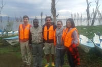 At lake Naivasha