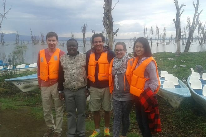 At lake Naivasha