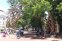 The arch - entrance to Company Gardens